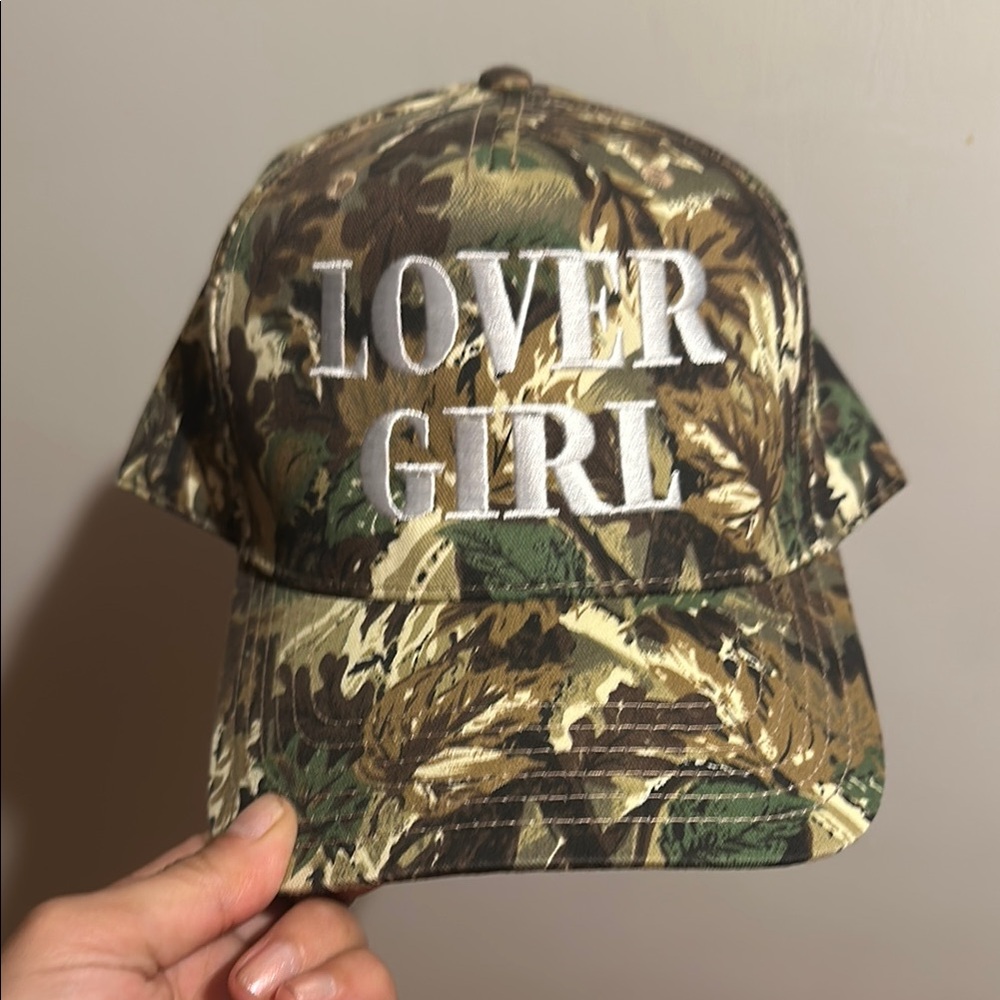 Camouflage Lover Girl Cap